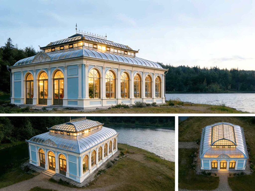 Victorian Conservatory Ysgh 215 | Steel & Glass Luxury Wedding Venue